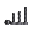 Aloy Steel Grade12.9 Tornillos de cabeza Allen Din912 negros